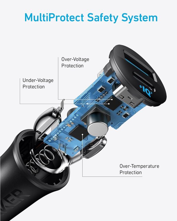 Anker USB-C Kfz-Ladegerät, 30W 2-Port – Bild 5