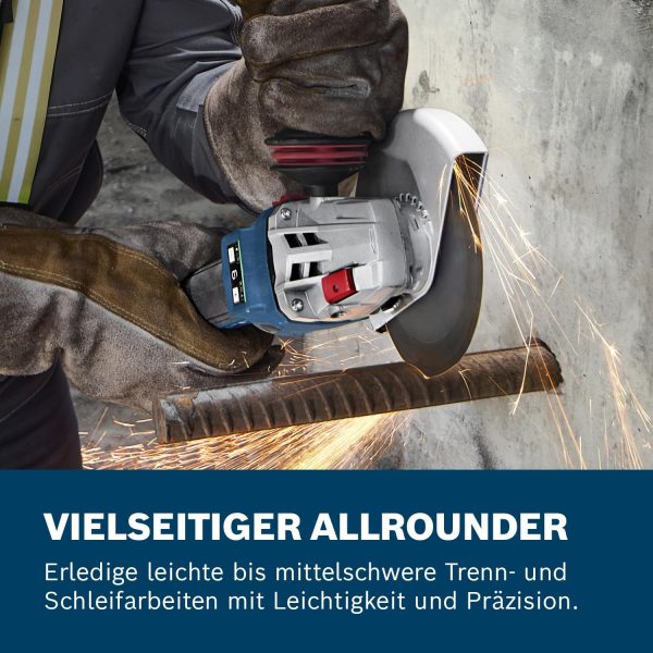 Bosch Professional 18V System Akku-Winkelschleifer GWS 18V-11 S – Bild 6