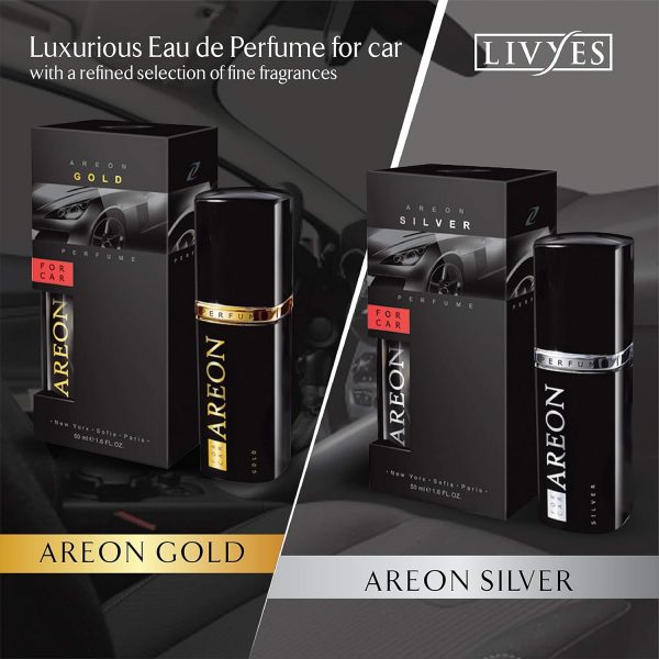 Lufterfrischer Areon LUX Parfüm Gold 50ml – Bild 5