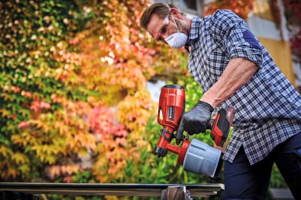 Einhell Akku-Farbsprühsystem TC-SY 18/60 Li-Solo Power X-Change – Bild 2