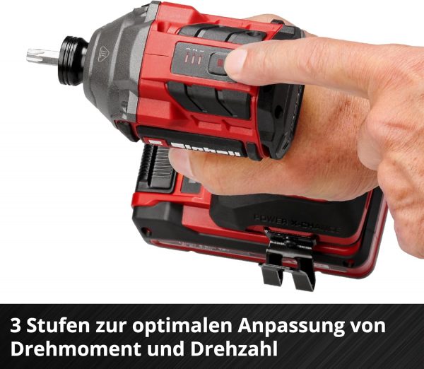 Einhell Professional Akku-Schlagschrauber TP-CI 18V/250Nm-C Li BL-Solo Power X-Change – Bild 5