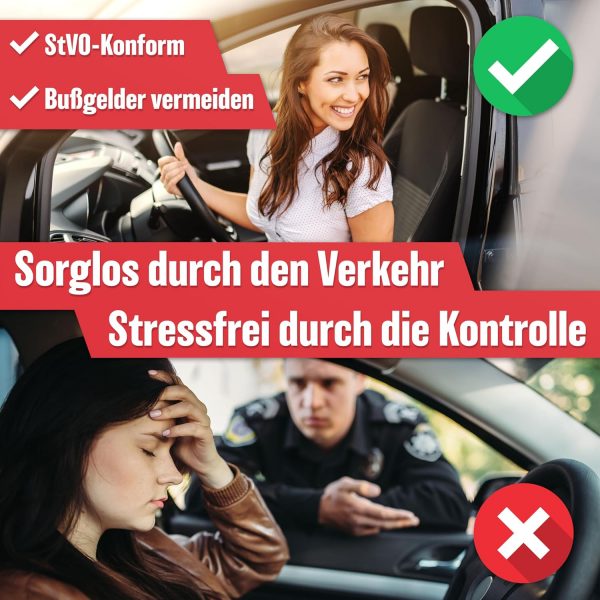 HELDENWERK KFZ Kombitasche - Warndreieck, Warnweste, Verbandskasten – Bild 3