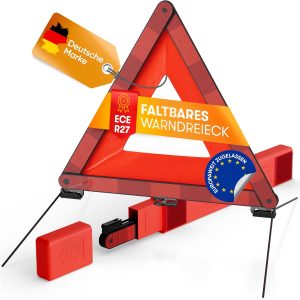 PURAHELP® KFZ Warndreieck Faltbar [Norm 2025 ECE R27]